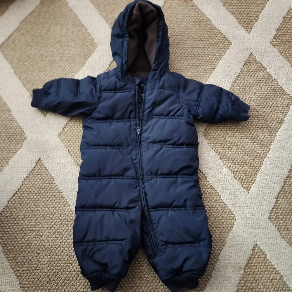 Baby Gap 6-12 Months Blue ColdControl Max Snowsuit